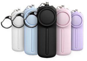Weten AF-9400 personal safety alarm keychain in multiple colors
